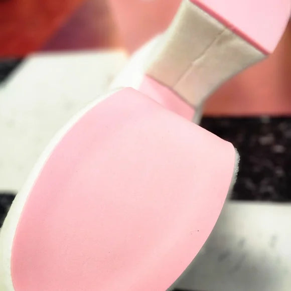 NIB.Sugar Thrillz BUNNY Platform Heels Boots Women's sz 9, faux fur