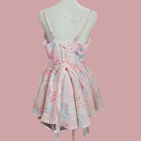 NWT Magic Moves Corset Dress - Candy Cravers Sugar Thrillz SZ XXL