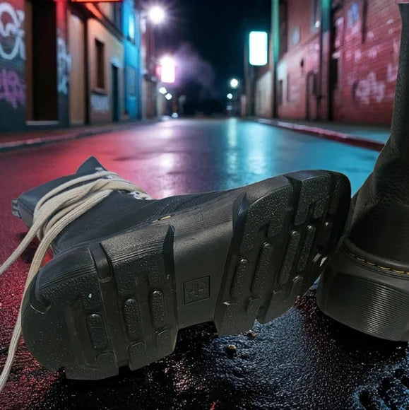 NIB!!! ITS TRUE!! RICK OWENS X DR MARTENS SZ 7 FOR WOMEN 6 FOR MEN