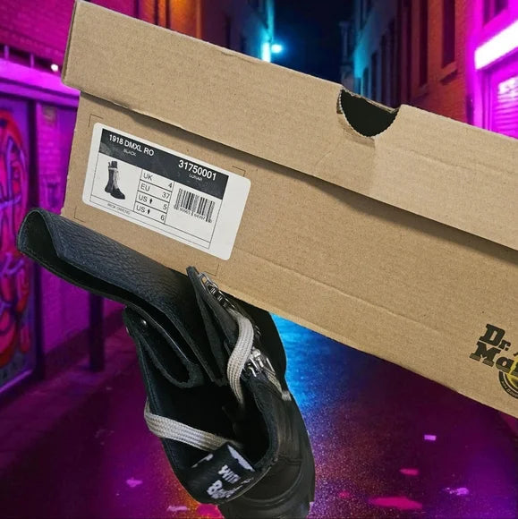 NIB!!! ITS TRUE!! RICK OWENS X DR MARTENS SZ 7 FOR WOMEN 6 FOR MEN