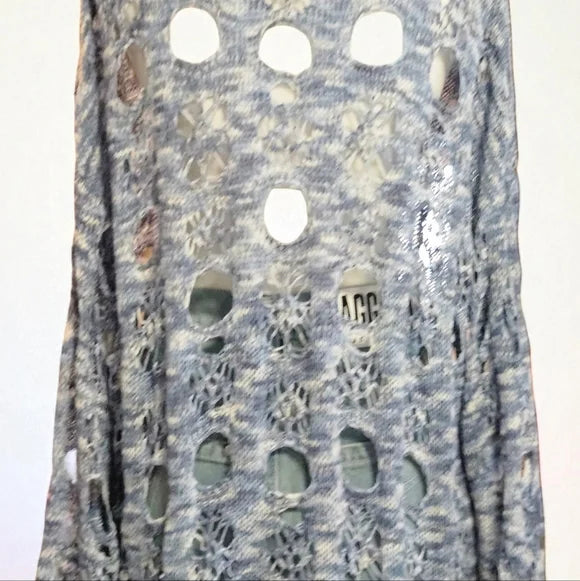 NWT Ragged Priest jeans Sweater Haze rivet BLUE size M