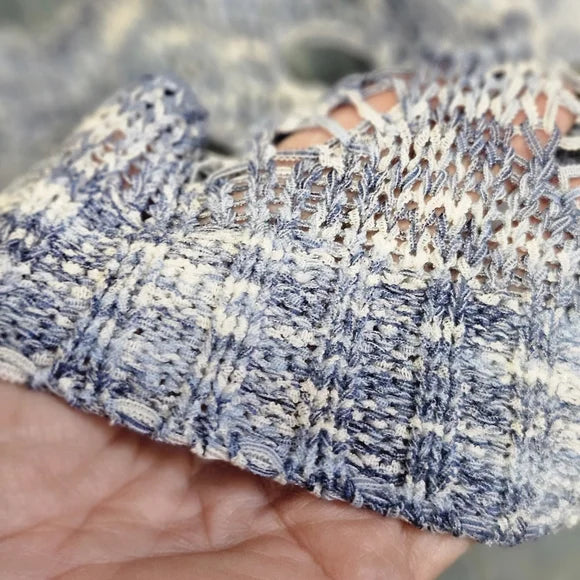 NWT Ragged Priest jeans Sweater Haze rivet BLUE size M