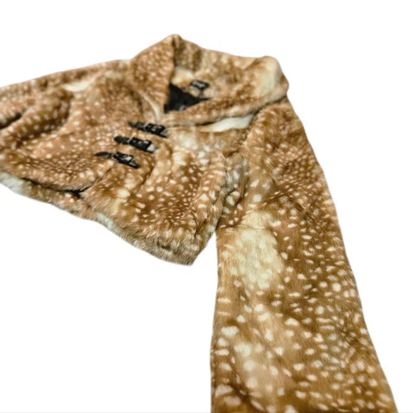 NWT Fawn Over Me Faux Fur Jacket Generation Kiss