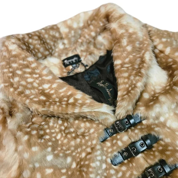 NWT Fawn Over Me Faux Fur Jacket Generation Kiss