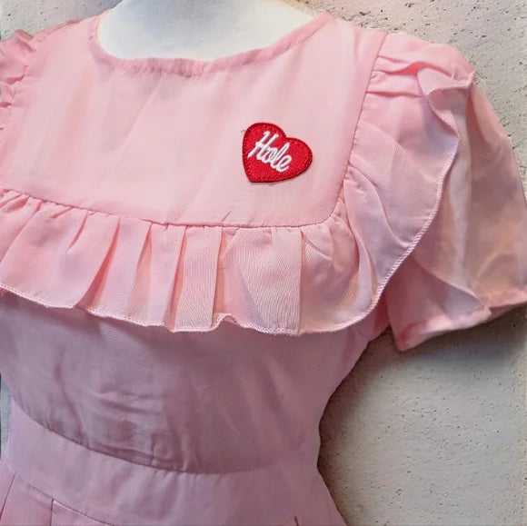 NWT Last Chance Doll Heart Babydoll Dress Dolls Kill x Hole SOLDOUT IN THIS SIZE