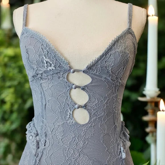 NWT Last Chance West Maxi Dress - Blue Current Mood Sold Out