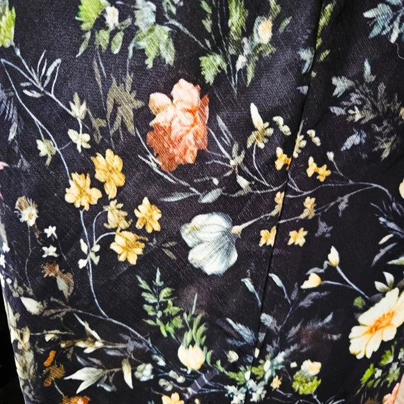 NWT Sunkissed Sunsets Midi Dress Current Mood Xl