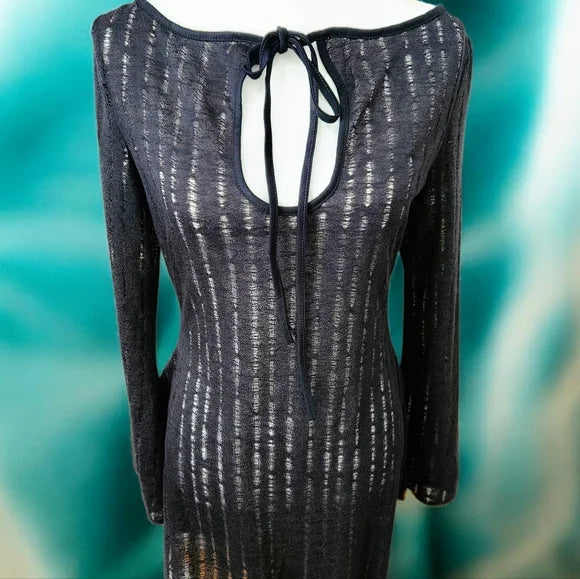 NWT Social Climber Midi Dress Current Mood SZ LG