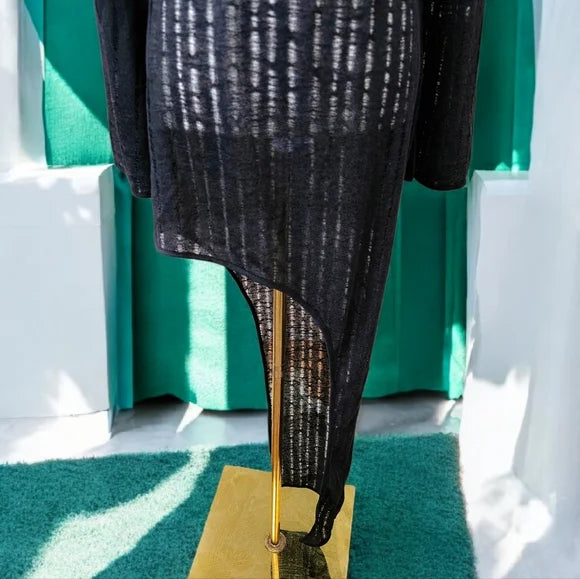 NWT Social Climber Midi Dress Current Mood SZ LG