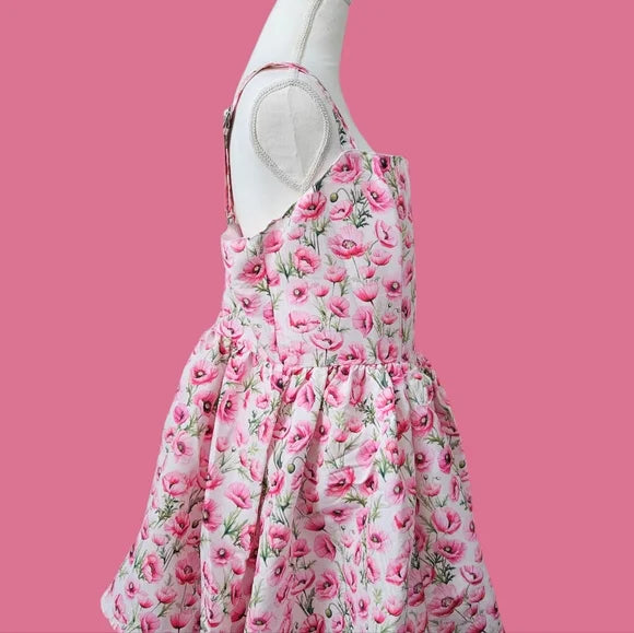 NWT Plus Magic Moves Corset Dress - Floral 2X