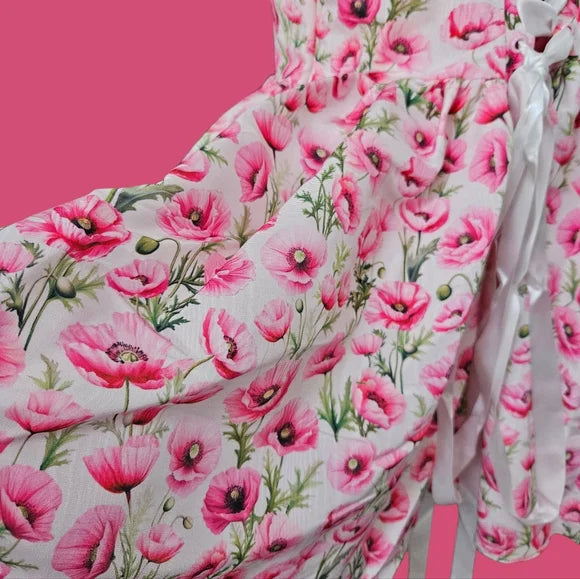 NWT Plus Magic Moves Corset Dress - Floral 2X